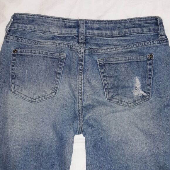 Destroyed‎ Trashed Forever 21 Skinny Jeans 7 - Picture 3 of 6